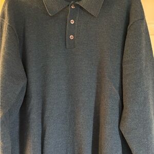Jos. A. Bank Signature Collection Long Sleeve 100% Merino Wool Sweater Size XL